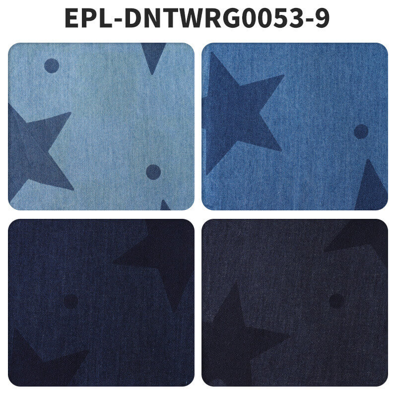 Printed 100% Cotton Woven Denim Fabric for Blouse Wholesale Supplier 7